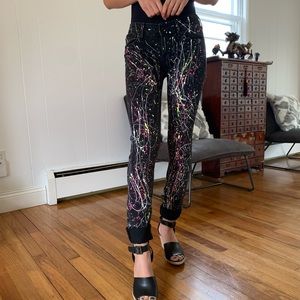 Paint Splatter Jeans! 🖤
